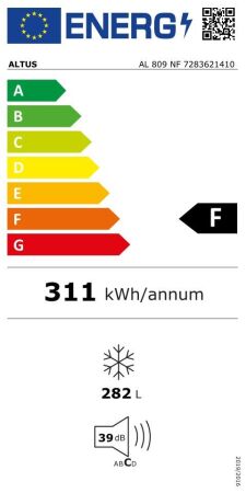 ALTUS AL 809 NF Çekmeceli Derin Dondurucu - 4