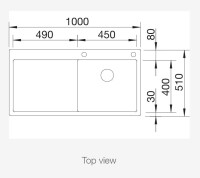 BLANCO CLARON 5 S - IF Sol Damlalıklı Steelart Paslanmaz Çelik Eviye - 4