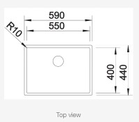 BLANCO CLARON 550-IF Steelart Paslanmaz Çelik Eviye - 3