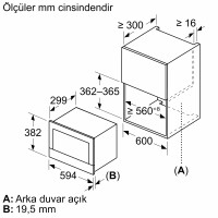 BOSCH BEL7321B1 ANKASTRE MİKRODALGA - 3