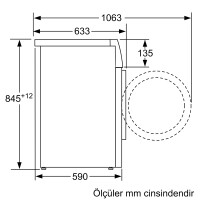 BOSCH WAN24200TR 9 KG 1200 DEVİR ÇAMAŞIR MAKİNESİ - 5