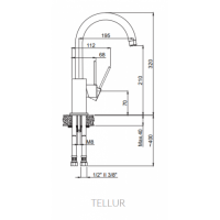 Franke Atlas Neo Antrasit Evye Armatürü - 2