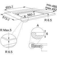 Franke Smart FSM 654 I B BK Ankastre İndüksiyon Ocak, 4 Gözlü, 65 Cm, Siyah Cam - 3