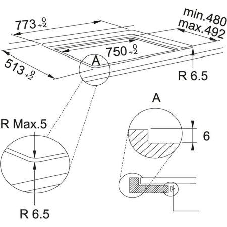 Franke Smart FSM 804 I B BK Ankastre İndüksiyon Ocak, 4 Gözlü, 65 Cm, Siyah Cam - 3