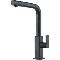 Franke MYTHOS DOCCIA STEEL BLACK Evye Armatürü, Spiralli , Siyah - 1