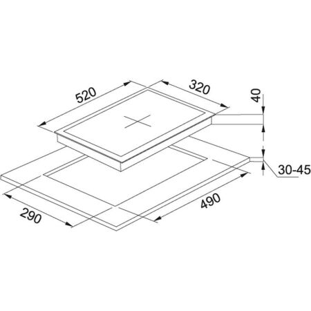 Franke New Glass Linear FHNG 302 2G BK C Ocak, 2 Gözlü - 2