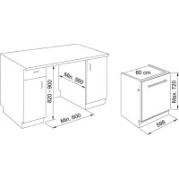 Franke FDW 614 D6P DOS E Tam Ankastre Bulaşık Makinesi - 2