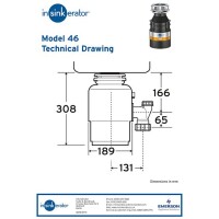 Insinkerator Model 46 A/S Çöp Öğütücü - 5