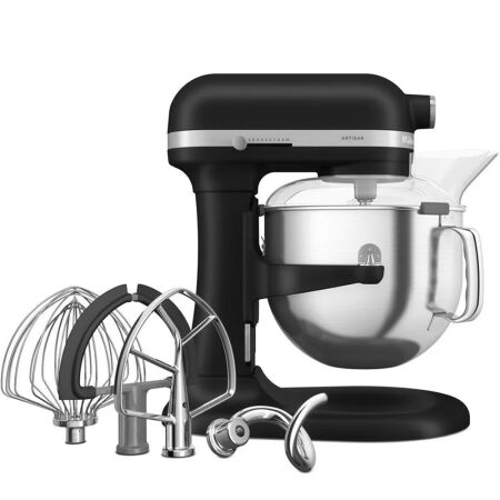 KitchenAid 5KSM70SHXEBM 6,6 L Kaldırılabilir Kaseli Stand Mikser Matte Black - 3