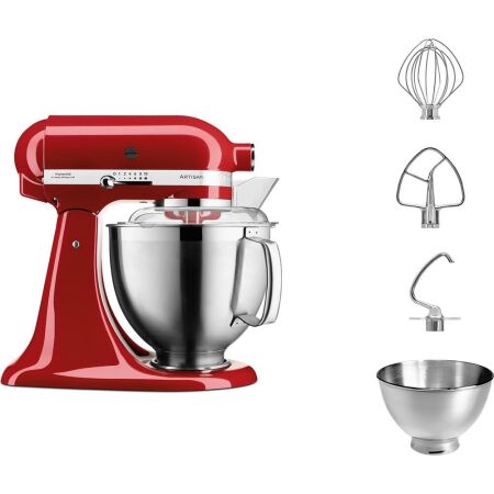 KitchenAid 5KSM185PSEER Artisan Stand Mixer 4,8 Lt Empire Red - 2