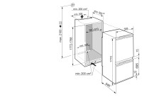 LIEBHERR ICBNe 5123 Ankastre NoFrost Kombi Buzdolabı-Dondurucu - 4