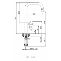 Marmorin Evye Bataryası Marmorin Debra M2000 Beyaz - 3