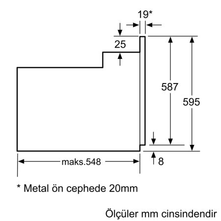 Profilo FRMA652W Beyaz Ankastre Fırın - 3