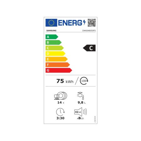 Samsung DW60A8050FS 8 Programlı Inox Bulaşık Makinesi - 5