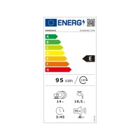 Samsung DW60M6072FW 7 Programlı Beyaz Bulaşık Makinesi - 5