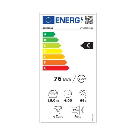 Samsung WF16T6500GV/AH 16 Kg 1000 Devir Çamaşır Makinesi - 3