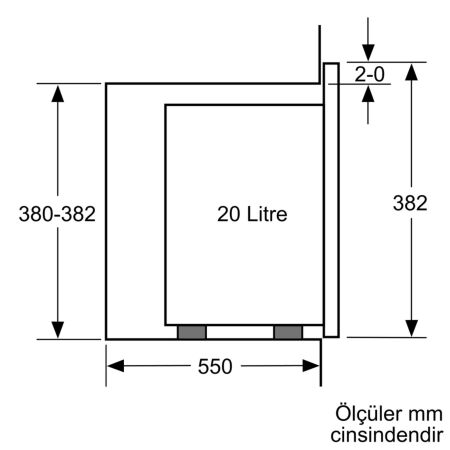 SIEMENS BF525LMW0 Beyaz Ankastre Mikrodalga - 7