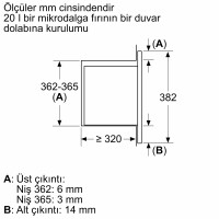 SIEMENS BF623LMG3 iQ100 Ankastre Mikrodalga - 5