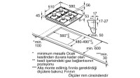 SIEMENS EB6C2PB82O iQ100 Beyaz Doğalgazlı Ankastre Ocak - 5