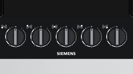 SIEMENS EP7A6QB10 Ankastre Siyah Cam Gazlı Ocak - 4