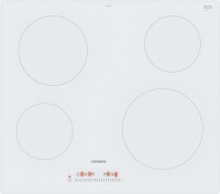 SIEMENS ET612FEA1E iQ100 60 cm Elektrikli Beyaz Cam Seramik Ocak - 1