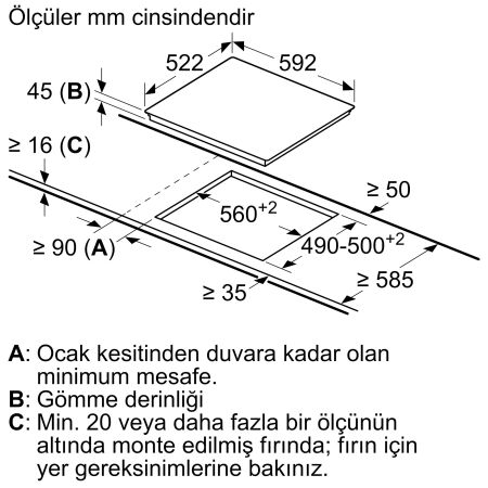 SIEMENS ET612FEA1E iQ100 60 cm Elektrikli Beyaz Cam Seramik Ocak - 5