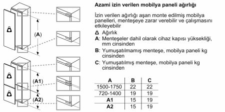 SIEMENS GU15DADF0 iQ500 Ankastre Tezgah Altı Dondurucu - 4