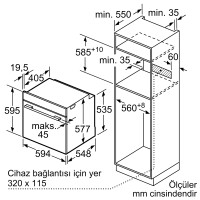 SIEMENS HB778G3B1 iQ700 Ankastre Fırın 60 x 60 cm Siyah - 4