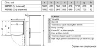 Siemens KG36NNLE0N iQ100 Alttan Dondurucu Inox Buzdolabı - 6