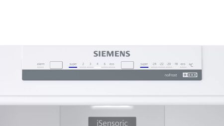 SIEMENS KG55NVIE0N iQ300 Alttan Dondurucu Kombi Inox Buzdolabı  - 8