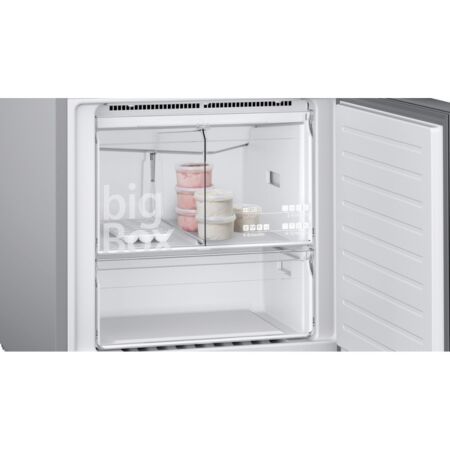 Siemens KG55NVIF1N iQ300 Alttan Dondurucu Kombi Inox Buzdolabı - 2