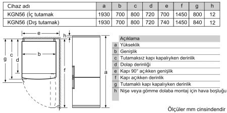 Siemens KG56NAIE0N Alttan Donduruculu Buzdolabı - 12