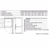 Siemens KG56NHIE0N iQ500 Home Connect Alttan Donduruculu Inox Buzdolabı - 6