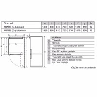 Siemens KG86BCIE0N iQ500 Alttan Donduruculu Inox Buzdolabı - 6