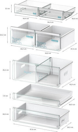 Siemens KG86PAIC0N iQ700 Alttan Donduruculu Inox Buzdolabı - 9