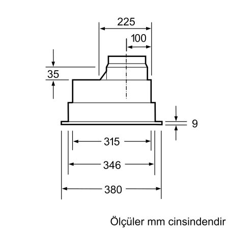 SIEMENS LB55565 iQ300 Gömme Aspiratör 53 cm Gümüş Metalik - 5