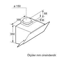 SIEMENS LC65KA670T 60 cm Siyah Davlumbaz - 5