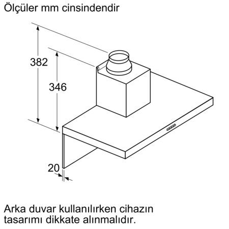 SIEMENS LC95BBC50T iQ100 Davlumbaz 90 Cm Paslanmaz Çelik - 14