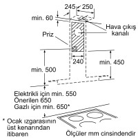 SIEMENS LC98GA542 90 cm Davlumbaz - 9