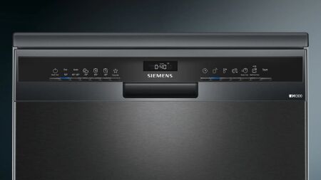 SIEMENS SN23IC60KT iQ300 Siyah Bulaşık Makinesi - 2