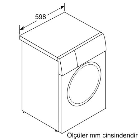 SIEMENS WA14LPH1TR iQ500 10 Kg Çamaşır Makinesi - 5