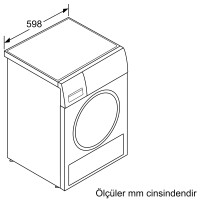 SIEMENS WQ41G200TR iQ300 9 Kg Çamaşır Kurutma Makinesi - 5