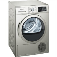 SIEMENS WT45W41STR iQ500 8 kg Silver Isı Pompalı Kurutma Makinesı - 2