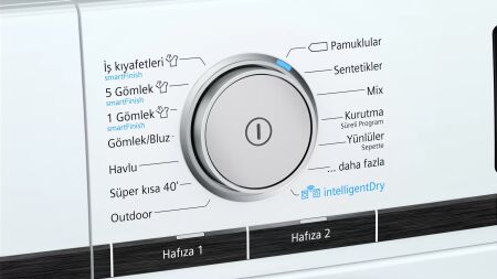 SIEMENS WT47XEH0TR iQ700 Home Connect, 9kg Isı Pompalı Kurutma Makinesi - 6