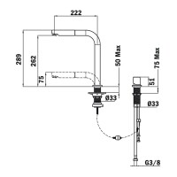 TEKA AUK 983 Crome Mutfak Bataryası - 2