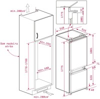 TEKA CI3 330 NF Alttan Donduruculu Ankastre Buzdolabı - 2