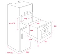 TEKA CLC 855 GM Ankastre Kahve Makinesi - 10