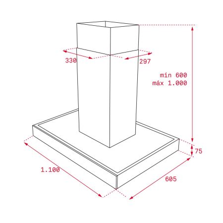 TEKA DPL 1185 ISLA STRUCTURE Davlumbaz - 7