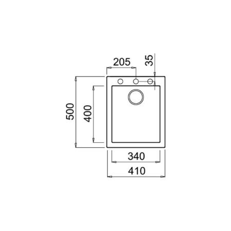 TEKA FORSQUARE 34.40 TG Tezgahüstü Stone Grey Granit Eviye - 3