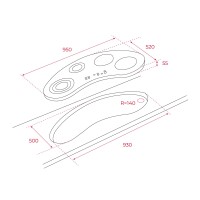 TEKA IRC 9430 KS 90 cm İndüksiyonlu Ankastre Ocak - 8